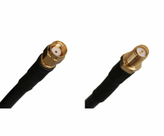 Pigtail RF240 0,5m - RSMA male / RSMA female
