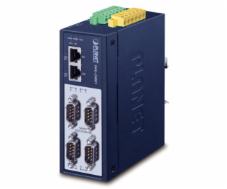 PLANET MODBUS průmyslová brána RS-232/422/485 na IP, 4x C...