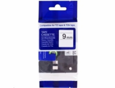 PRINTLINE kompatibilní páska s Brother TZE-M921, 9mm, černý tisk / stříbrný matný podklad