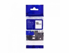PRINTLINE kompatibilní páska s Brother TZE-941, 18mm, černý tisk / stříbrný podklad