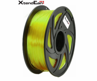 XtendLAN PETG filament 1,75mm průhledný žlutý 1kg