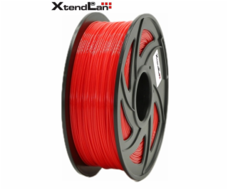 XtendLAN PETG filament 1,75mm zářivě červený  1kg