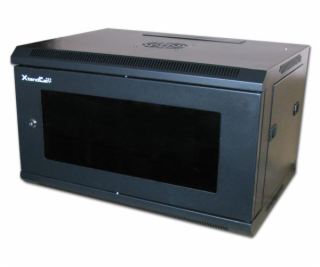 XtendLan 15U/600x600, na zeď, jednodílný, rozložený, skle...