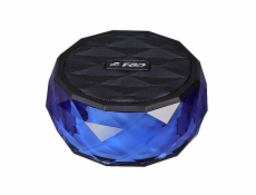 FENDA F&D repro W3/ modré/ bezdrátové/ 3W/ BT4.0/ multibarevné podsvícení/ MicroSD
