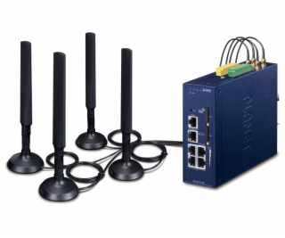 Planet dual 5G/LTE bezpečnostní brána, 2x WAN + 3x LAN, D...
