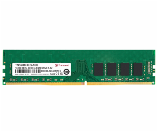 Transcend paměť 16GB DDR4 3200 U-DIMM 2Rx8 1Gx8 CL22 1.2V