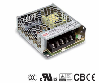 MEANWELL LRS-75-12, průmyslový napájecí spínaný zdroj uza...