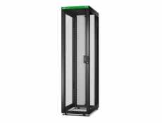 Easy Rack 600mm/48U/1000mm , with Roof, castors,feet and 4 Brackets, No Side panels,Bottom, black
