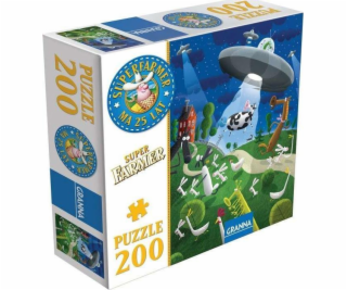 Puzzle 200 dílků Superfarmář