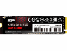 Dysk SSD Silicon Power UD90 500 GB M.2 PCIe NVMe Gen4x4 NVMe 1.4 4800/3700 MB/s