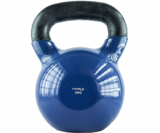 Kettlebell vinyl 20 kg navy blue HMS KNV20