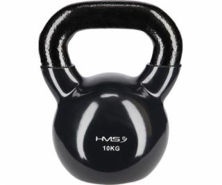 Vinyl kettlebell 10 kg čierna HMS KNV10