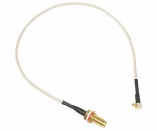 MikroTik koaxiální kabel  MMCX vs. RPSMA pigtail, 26cm