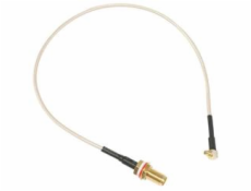 MikroTik koaxiální kabel  MMCX vs. RPSMA pigtail, 26cm