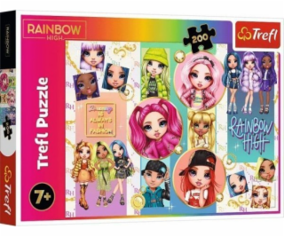 Puzzle 200 dílků Rainbow High Friendship
