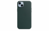 iPhone 14+ Leather Case with MagSafe- Forest Green