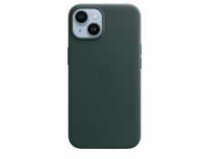 Kožené pouzdro s MagSafe pro iPhone 14 - lesní zelená
