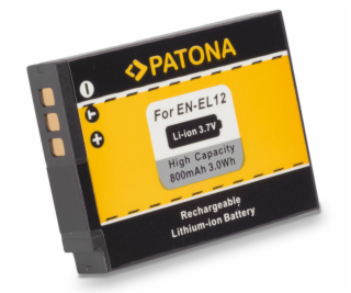 PATONA baterie pro foto Nikon EN-EL12 800mAh