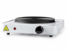 NEDIS elektrický vařič/ 1 plotýnka/ výkon 1500 W/ ochrana proti přehřátí/ bílý