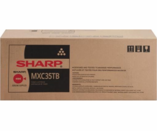 Toner Sharp Sharp originálny toner MX-C35TB, čierny, 9000...