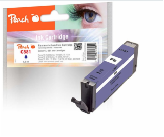 PEACH kompatibilní cartridge Canon PGI-580XL, black, 17ml