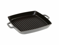 Staub grill pan induction squared 33cm Graphite Grey