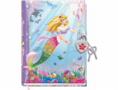 Pulio Pecoware Denník morskej panny s visiacim zámkom