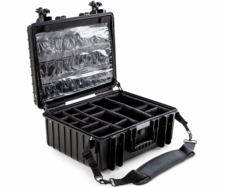 B&W Outdoor Case 6000 with medical emergency kit black