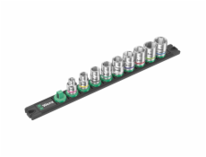 Wera "Nuss-Magnetleiste B 4 Zyklop Steckschlüsseleinsatz-Satz 3/8"""