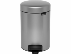 Brabantia Pedal Bin Newicon 3 L metallic grey