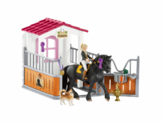 Schleich Horse Club 42437 Pferdebox m. Tori & Princess