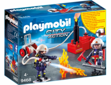 Hasiči s vodným čerpadlom Playmobil, Hasiči, 40 dielikov