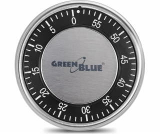 GreenBlue mechanický časovač strieborný (GB152)