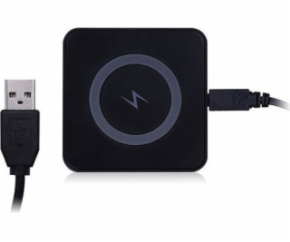 Luxa2 bezdrôtová nabíjačka TX-100 1xQi mini čierna (PO-WP...