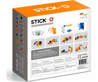 Stavebnice Magformers Magnetic Stick-O 26 kusů (005-902004)