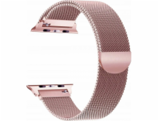 Tech-Protect TECH-PROTECT MILANESband APPLE HODINKY 1/2/3/4/5 (38/40MM) RUŽOVÉ ZLATIE