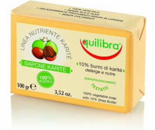 Equilibra mydlo s bambuckým maslom 100g