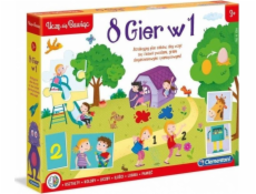 Clementoni Zestaw gier Edukacyjny zestaw 8w1