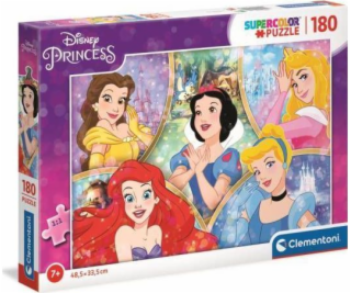 Clementoni Puzzle 180 princezien. Princezné 29311