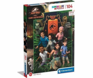 Puzzle 104 elementy Jurassic World