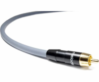 Melodika RCA (Cinch) - RCA (Cinch) kábel 4m sivý