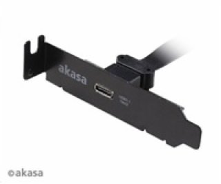AKASA adaptér MB interní, USB 3.1, PCI závorka s Type-C k...