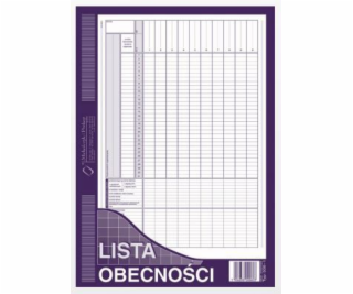 Michalczyk &amp; Prokop Prezenčná listina A4 40 listov (5...