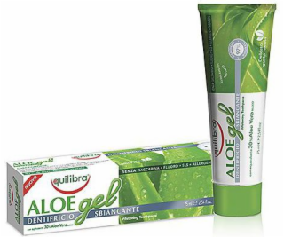 Equilibra Equilibra - Bieliaca zubná pasta bez fluoridu -...