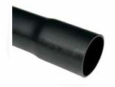 Kopos Hladká rúrka 20mm čierna 3m (1520 HF FA)