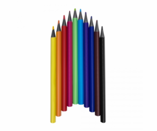 Easy Kredki trójkątne jumbo 12 kolorów (839958)