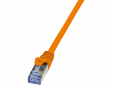 LOGILINK CQ3038S LOGILINK -Patch kábel Cat.6 S/FTP PIMF PrimeLine oranžový 1m