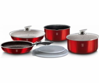 BerlingerHaus sada riadu Click & Cook BH-6145 Burgundy Me...