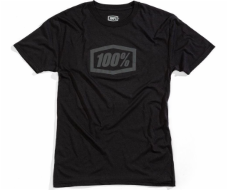 100% T-shirt 100% ESSENTIAL krótki rekaw Tech Black Grey ...