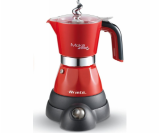 Elektrický kávovar Ariete Mokina na 2 šálky (1358 červený)